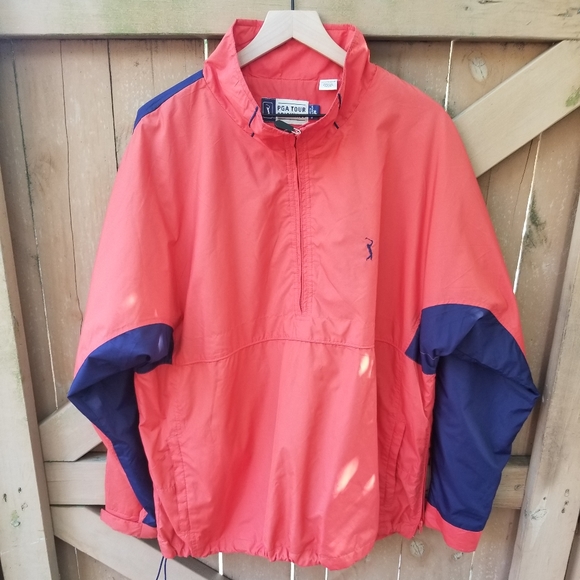 VINTAGE PGA TOUR ORIGINALS WATERPROOF PULLOVER - Picture 1 of 3